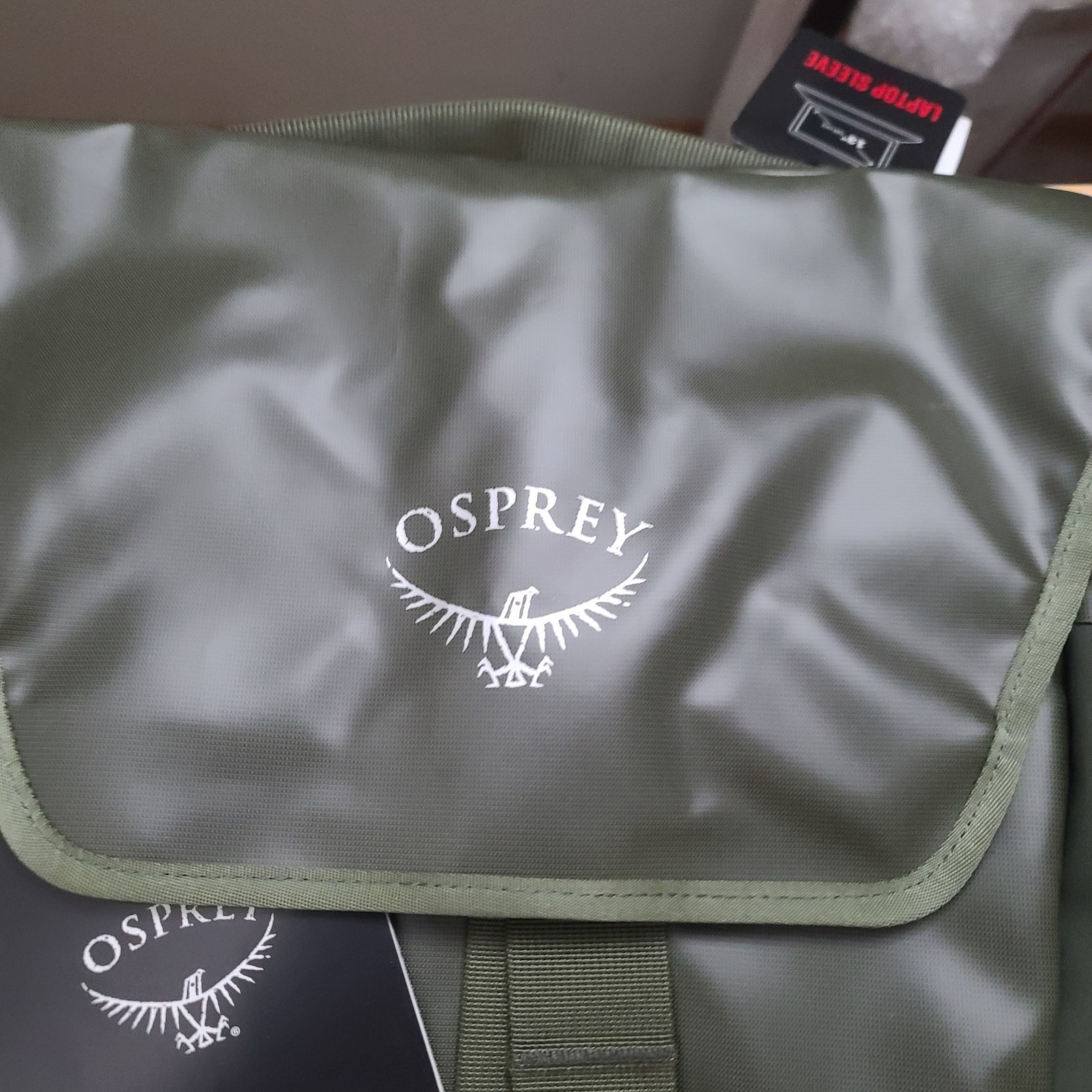 Osprey Transporter Flap Pack 20L Backpack Green - New! 2