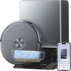 Flow 2 Robot Vacuum and Mop Combo, 31,000Pa Suction, Flowwash Self-Cleaning Mop,