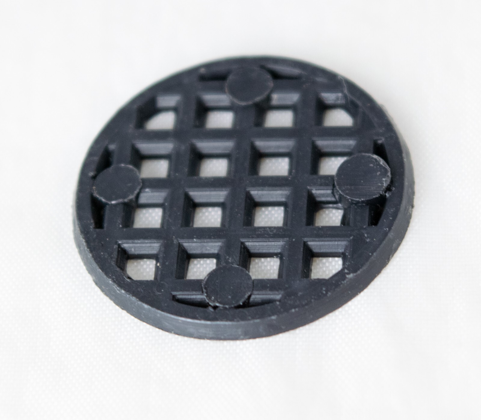 Black Round Plastic Drainage Mesh/Screen/Net for Potted Plant, Bonsai Pot 1"x 1" gallery