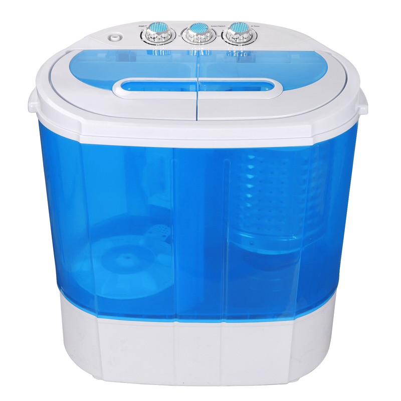 10lbs Mini Washing Machine Compact Machine Spin-Dry Laundry Washer and Dryer gallery