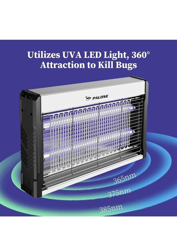 Palone Electric Bug Zapper 3200v Mosquito Zapper Killer Indoor Insect Killer ... gallery