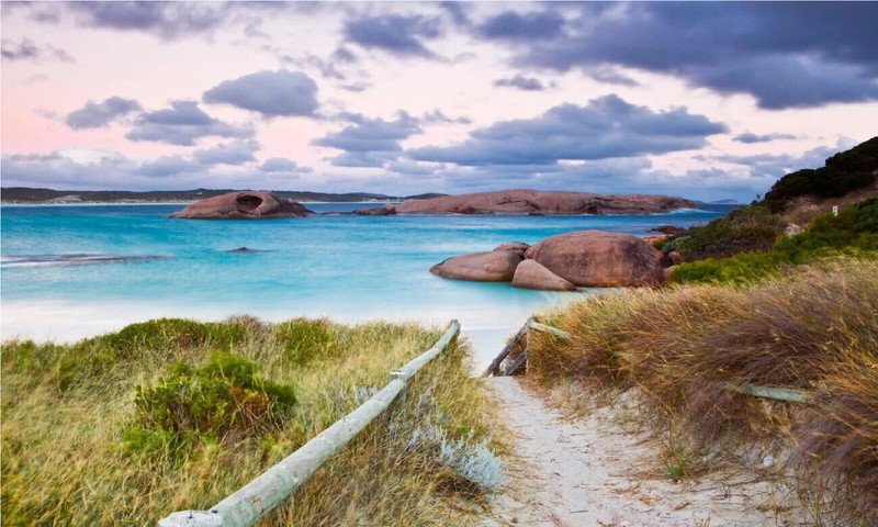 Twilight Cove At Dusk Esperance, Australia Canvas Print Unframed Home Decor gallery