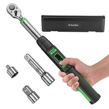Taskstar 0–162 ft-lbs 3/8" Drive 0-220Nm Electric Digital Torque Wrench & Buzzer gallery