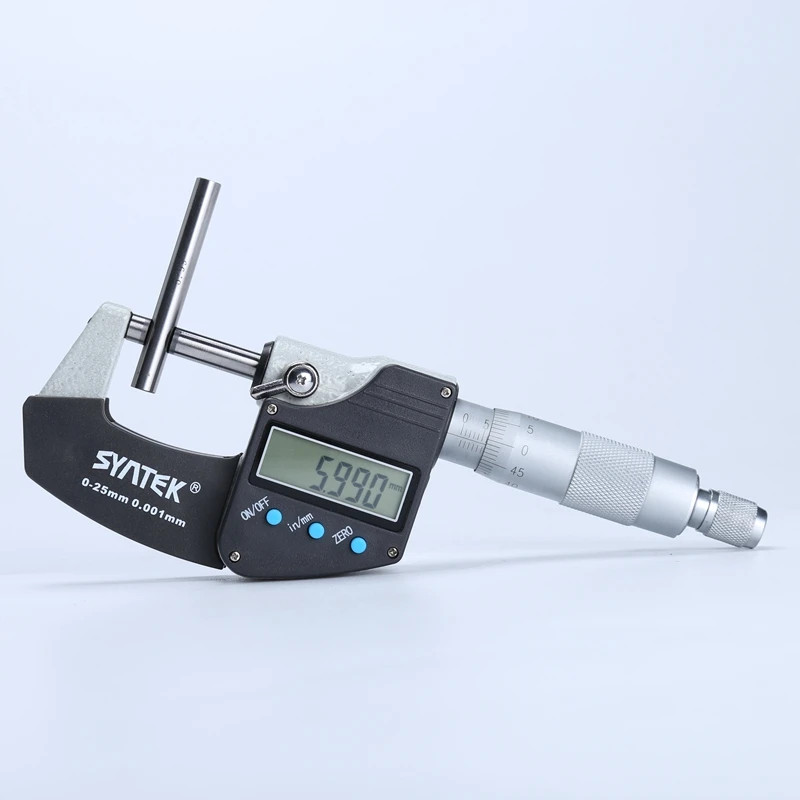 Outside Micrometro Guage Carbide Tip LCD Caliper Measure Tools 0-100mm gallery