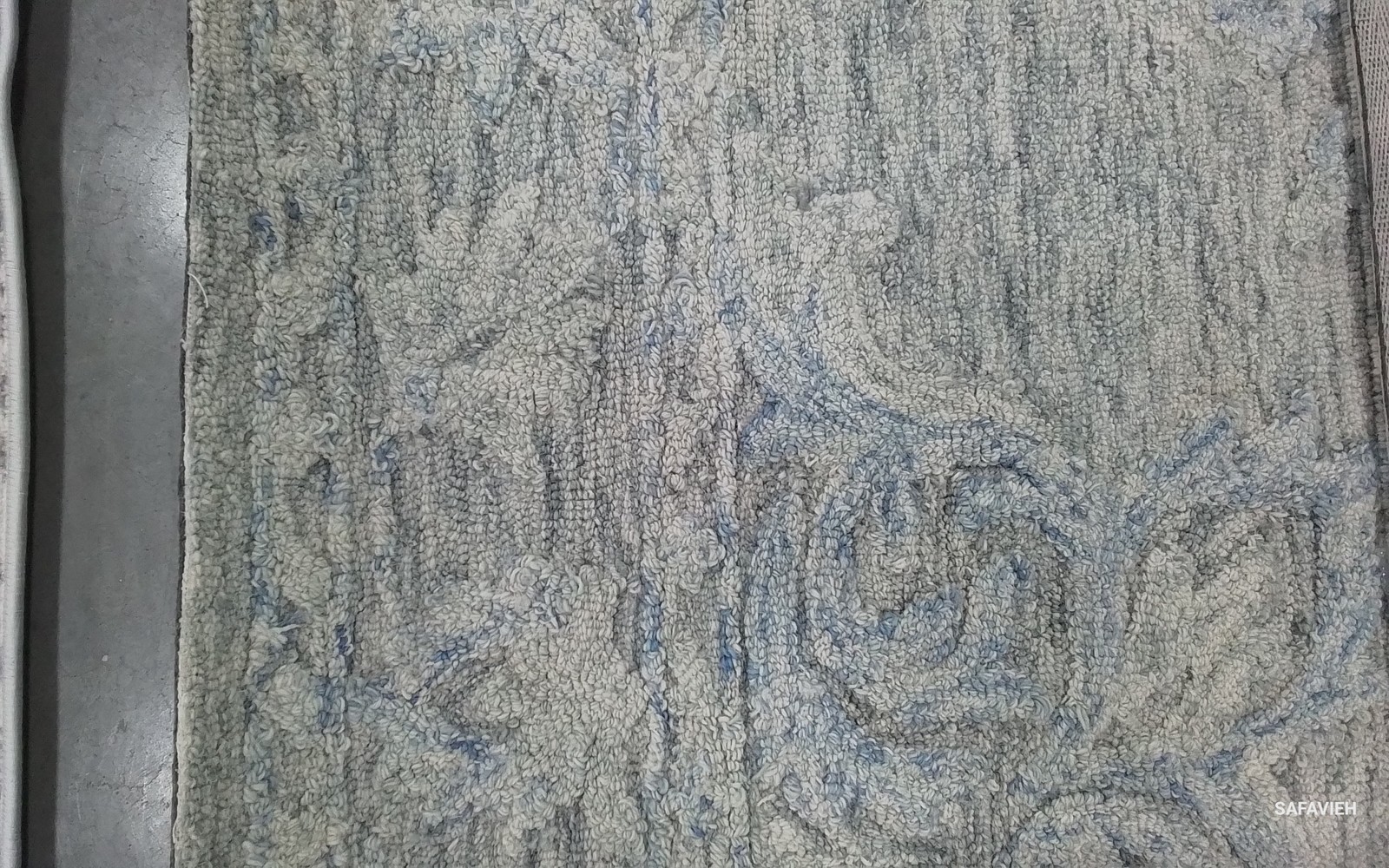 GREY / BLUE 6'-0" x 9'-0" Back Stain Rug, Reduced Price 1172796524 MRQ505M-6 gallery