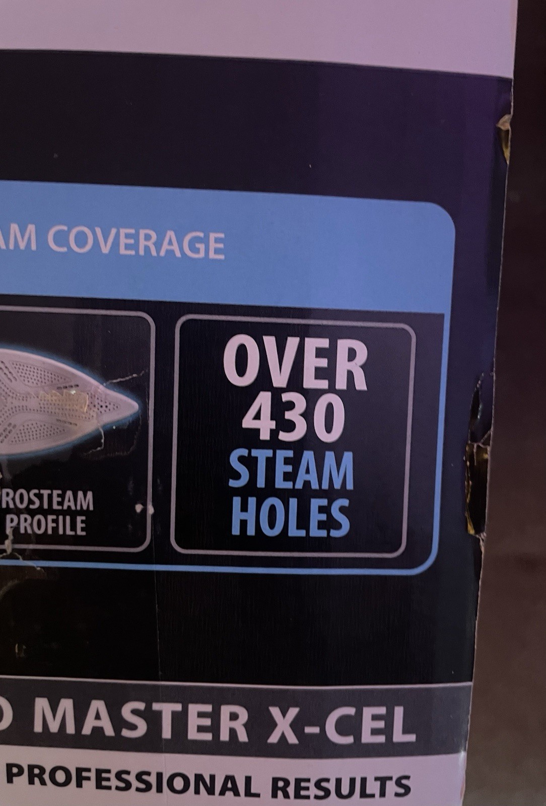 Rowenta DW83 Pro Everlast Master X-Cel Steam Iron gallery