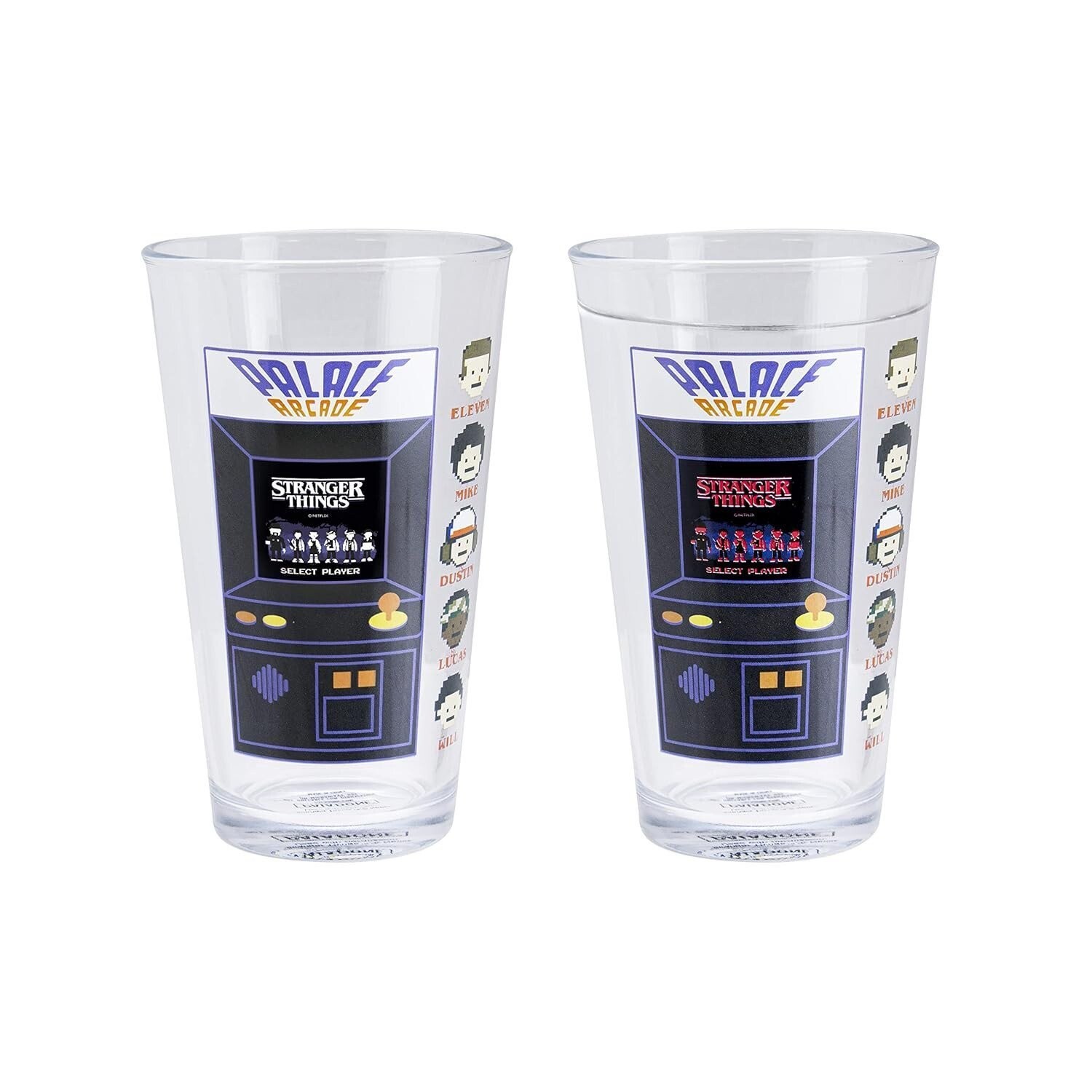 Stranger Things Palace Arcade Machine Colour Change Drinking Glass gallery