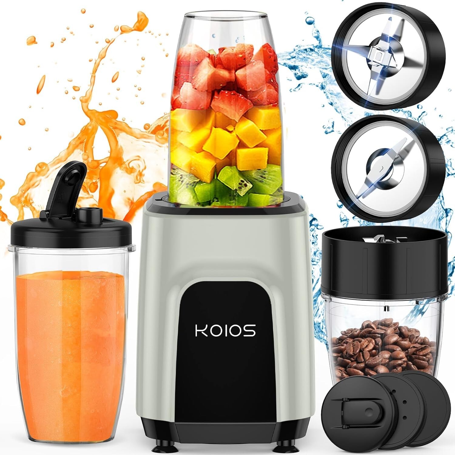 KOIOS 850W Electronic Blender for Shakes Smoothies Personal Blenders for Kitchen gallery