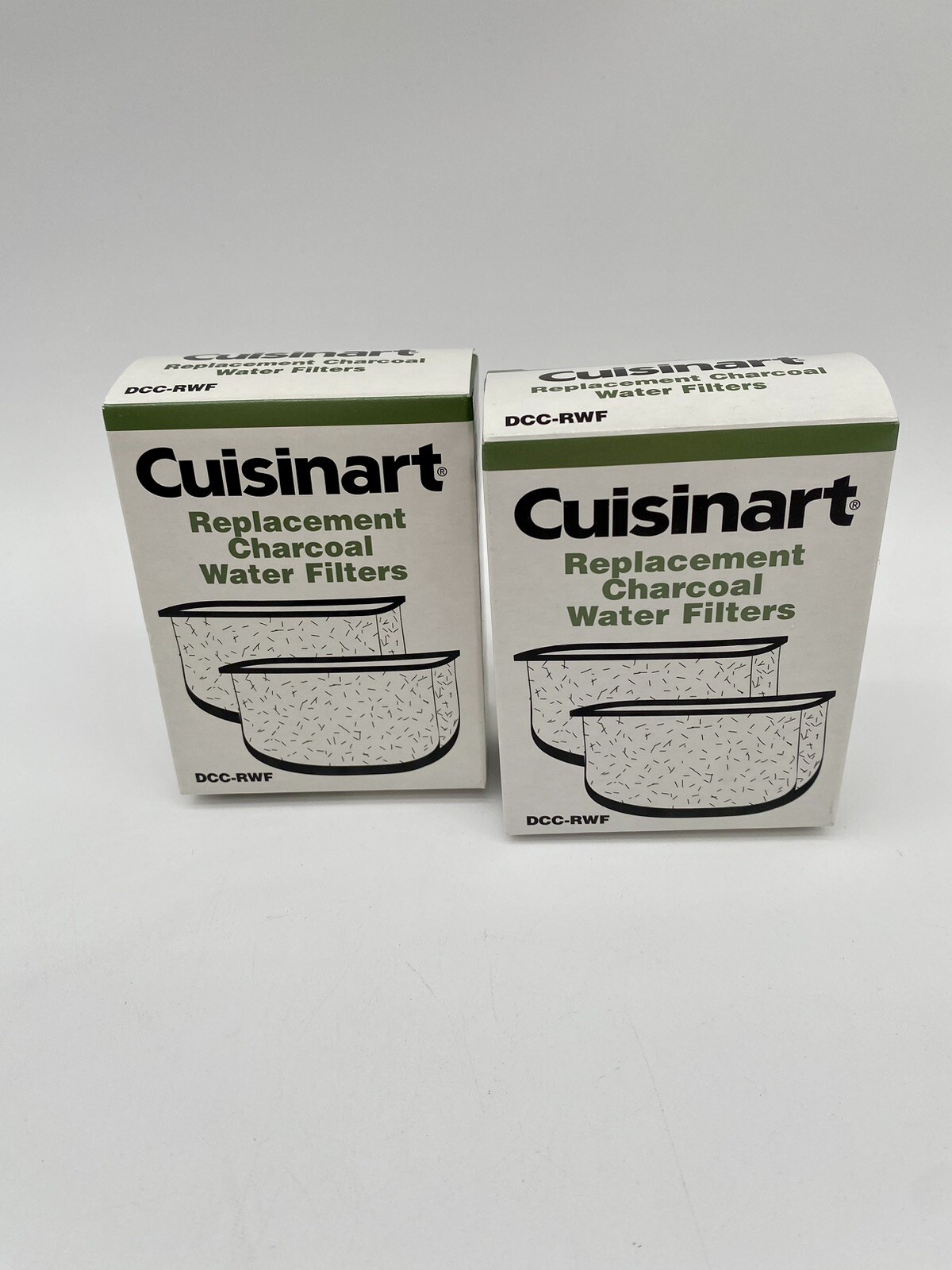 2 Pack Box PLUS 1 Cuisinart DCC-RWF Replacement Charcoal Water Filter White gallery