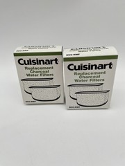 2 Pack Box PLUS 1 Cuisinart DCC-RWF Replacement Charcoal Water Filter White