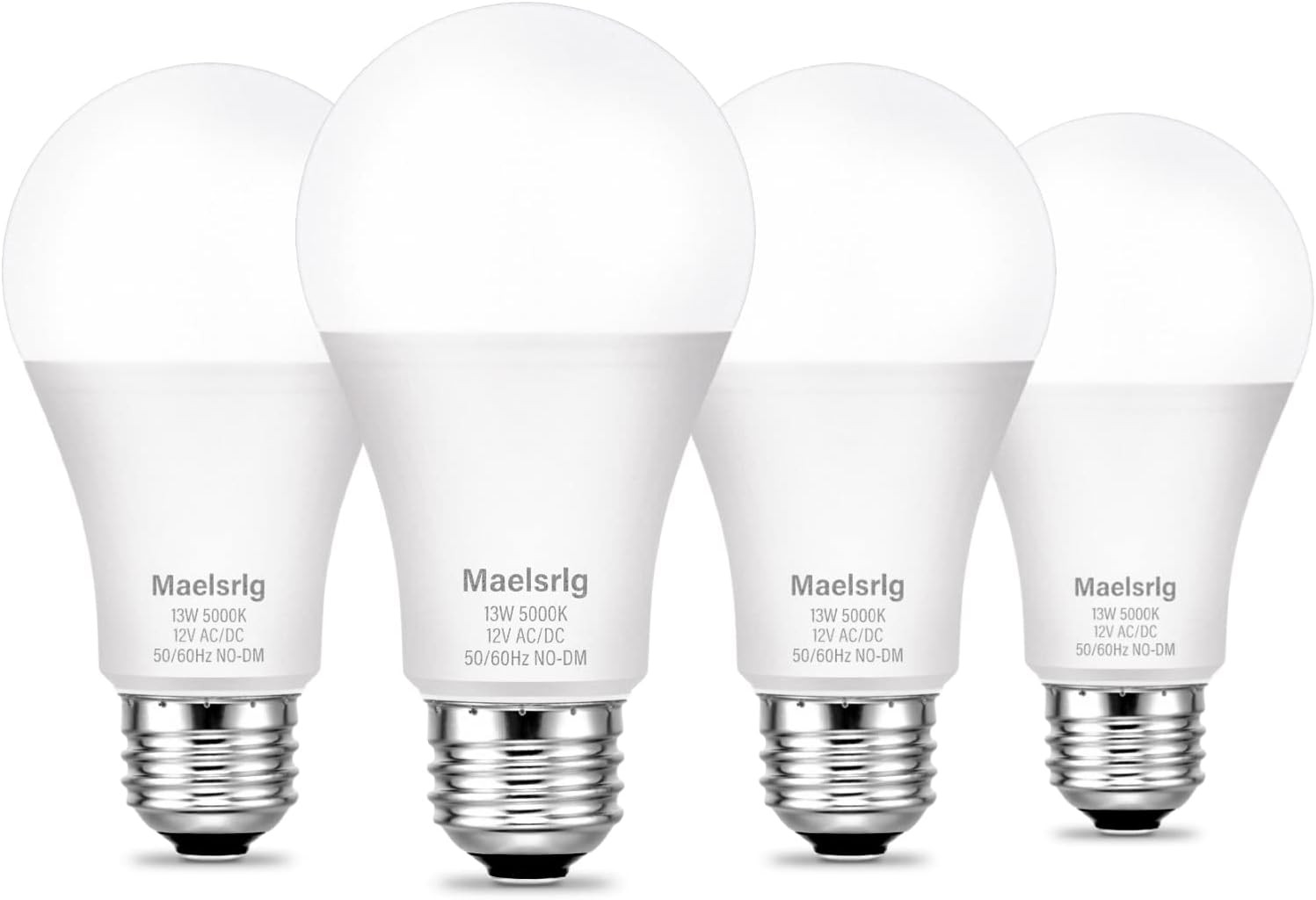 LED 12V Light Bulb, 100W Equivalent, Daylight White 5000K, 13W 1200 Lumens, 12 V gallery