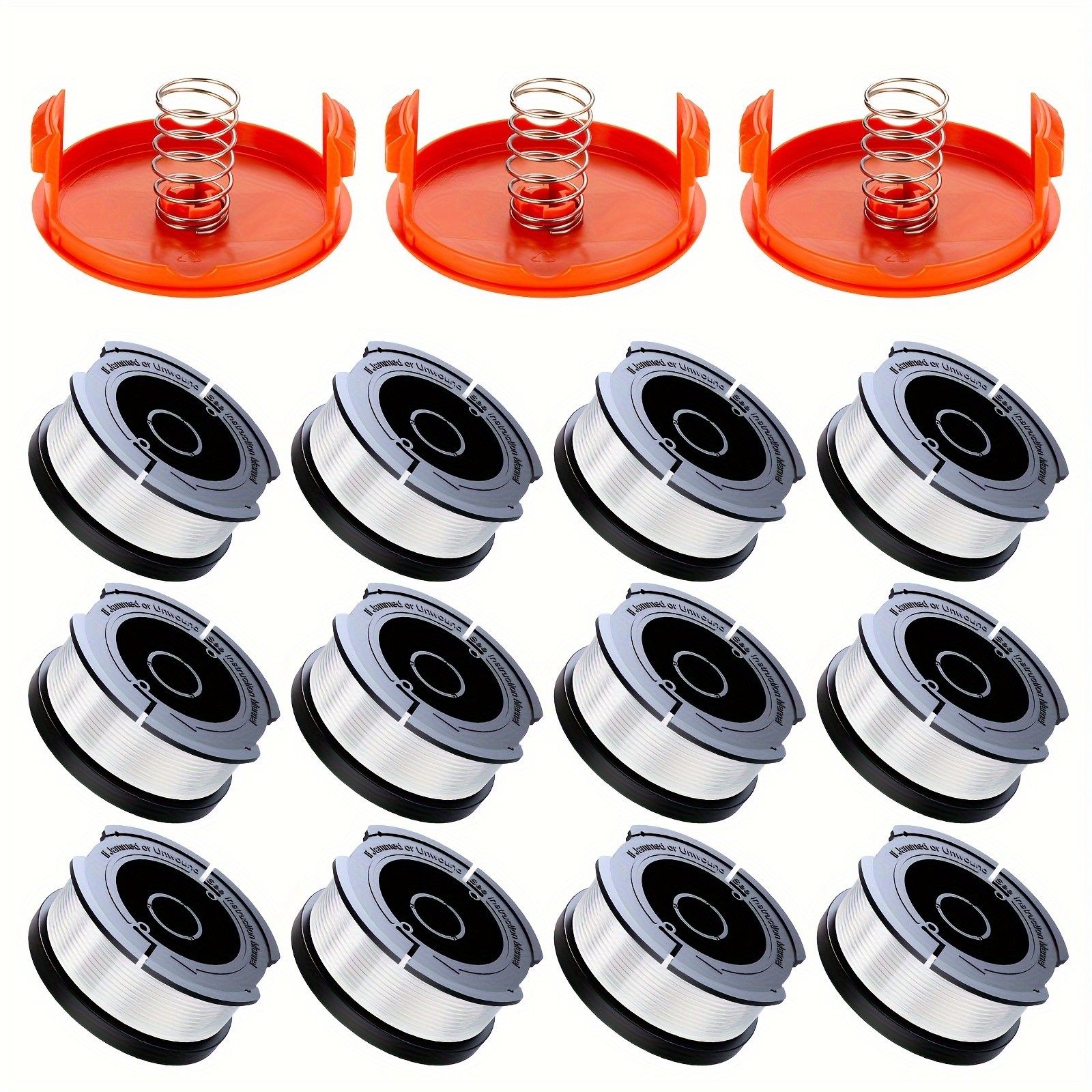12 Pcs Weed Eater String for Black+Decker, AF-100 0.065" Weed Wacker String gallery