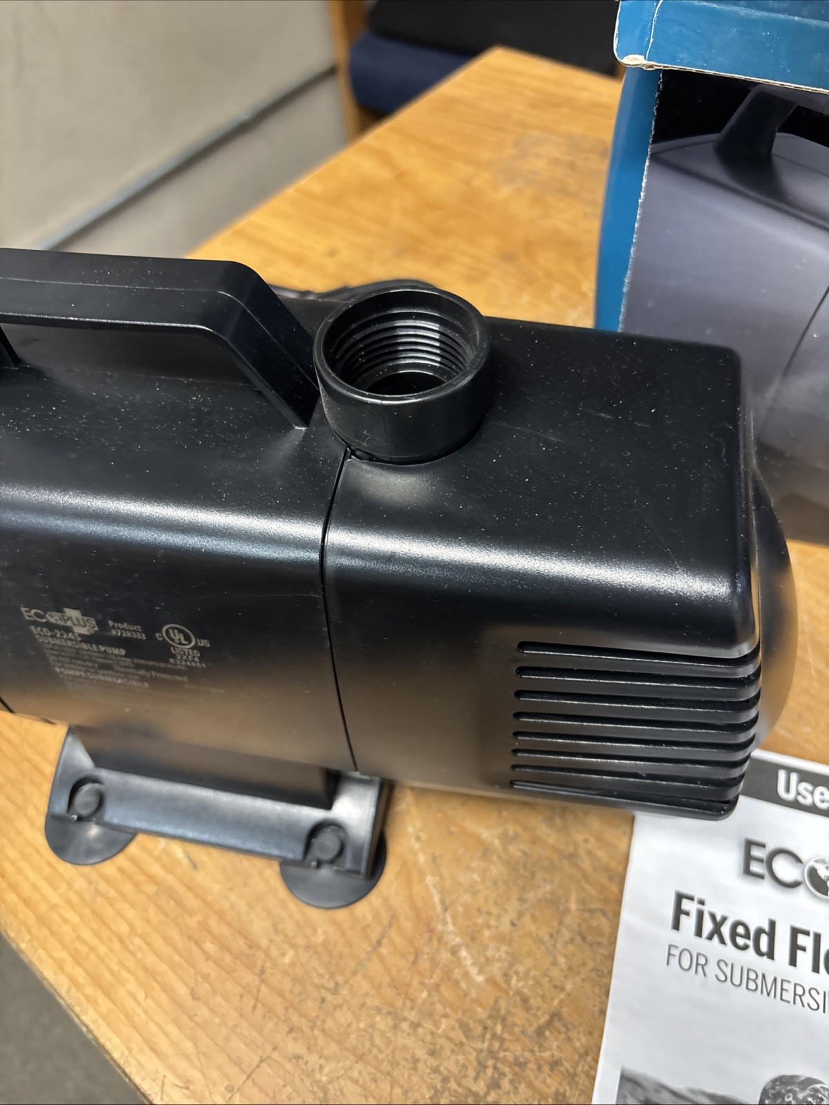 EcoPlus® 728333 ECO-2245 Fixed Flow Submersible / Inline Pump, 2166 GPH gallery