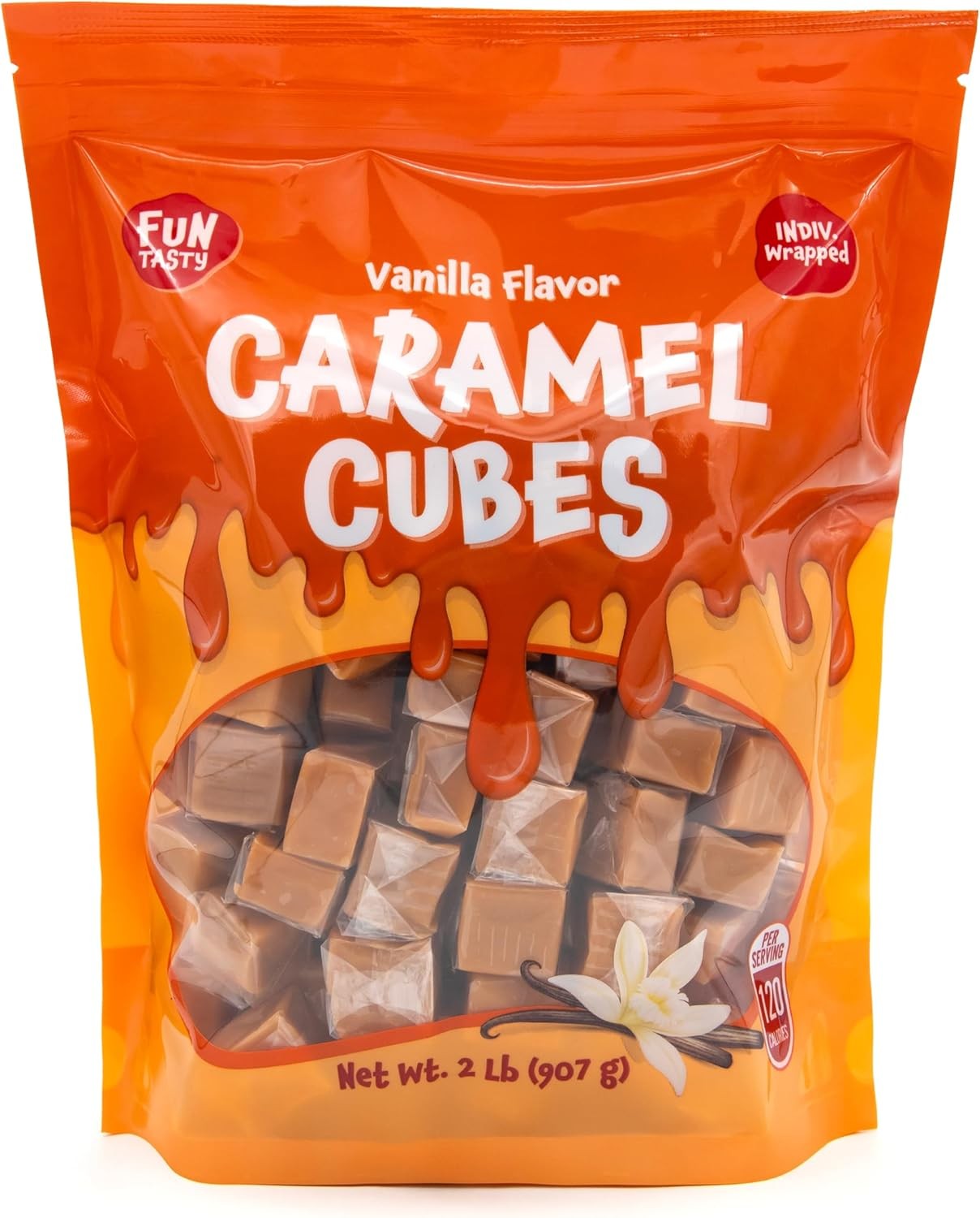 Caramel Candy - 2 Pound Pack - 150 Count - Classic Caramels gallery