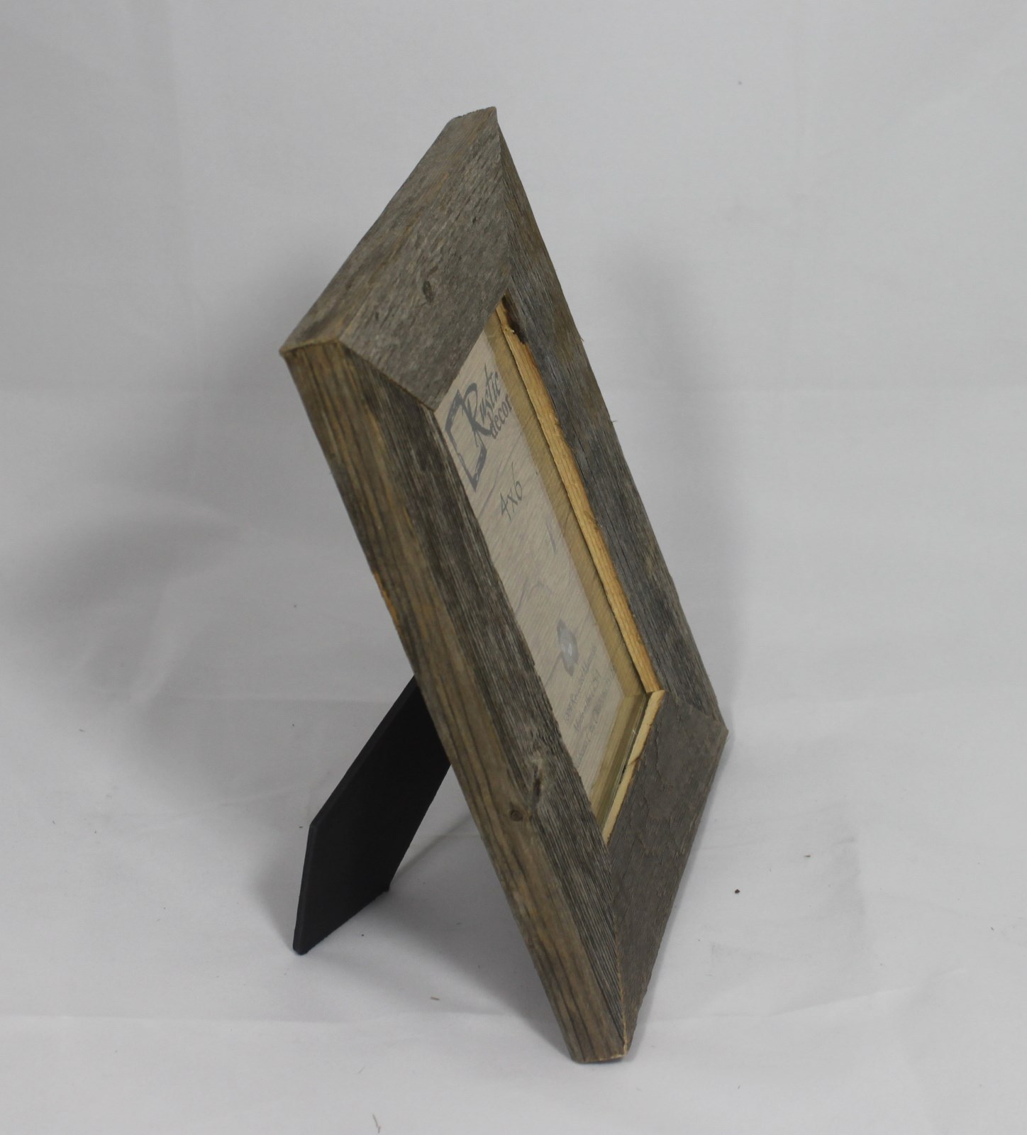 4x6 - 1.25" Wide Standard Reclaimed Rustic Barn Wood Photo Frame gallery