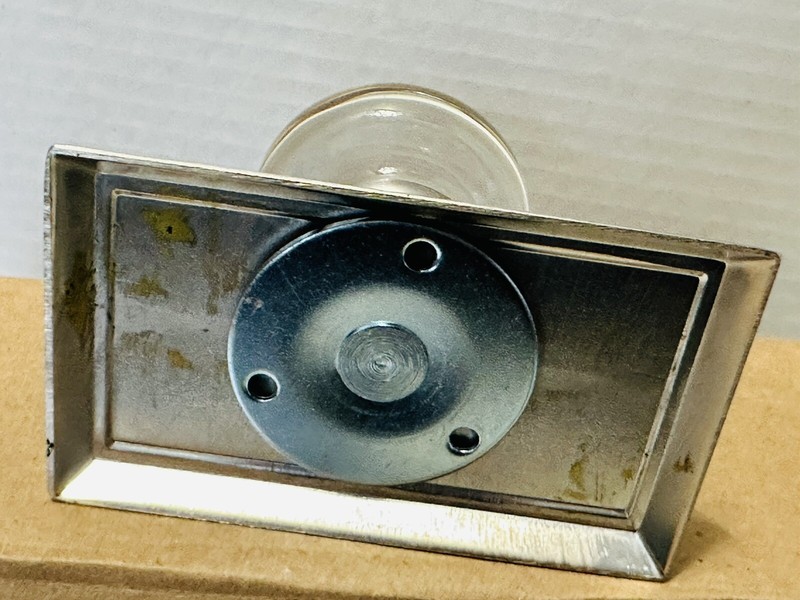 Emtek 8521 Dummy Rectangular Neos Rosette Round Georgetown Knob Polished Nickel gallery