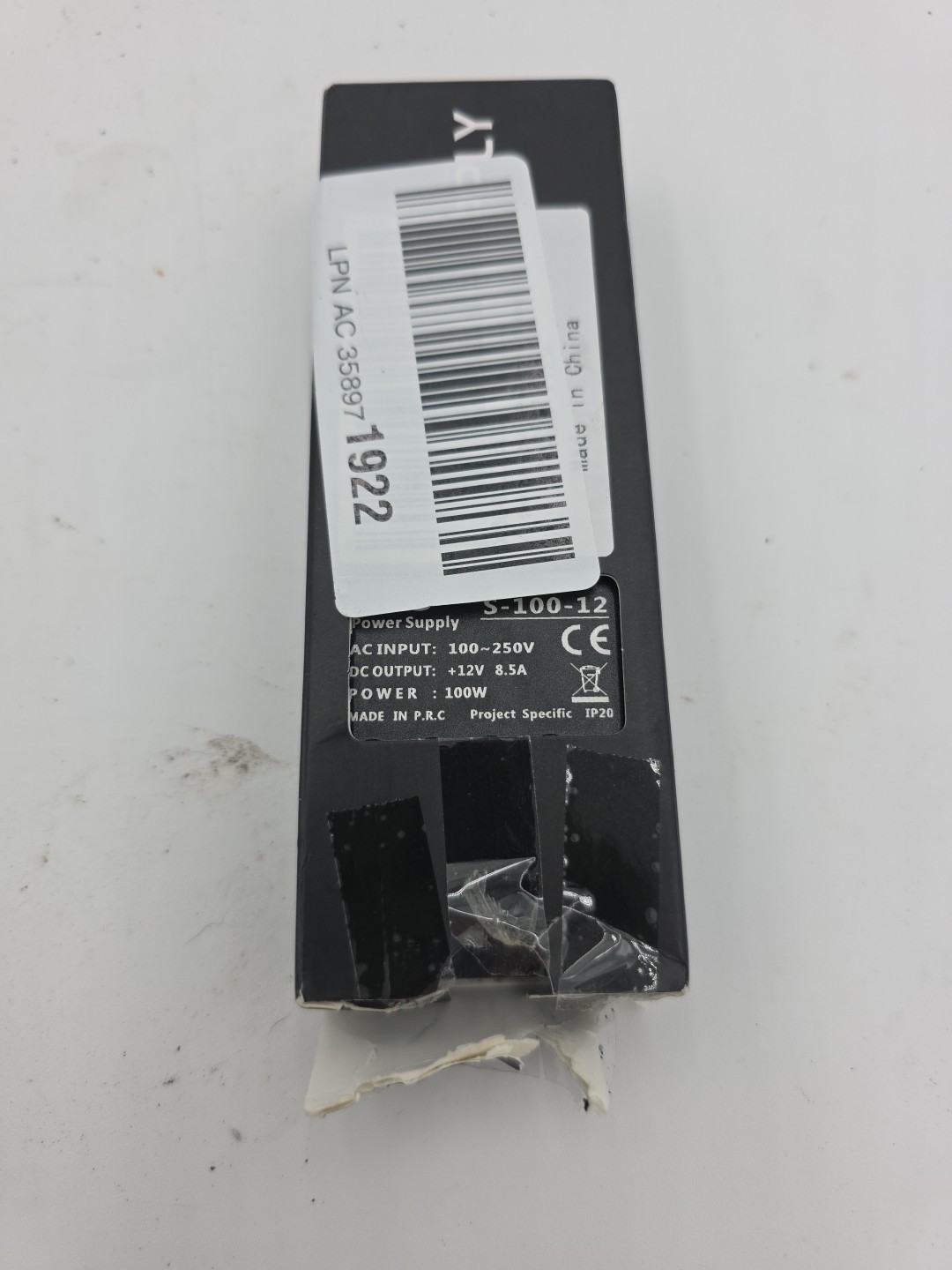 LED Driver 12V 100W 8.3A Slim Power Supply, AC 100-250V to DC 12V Adapter 8.5 A gallery