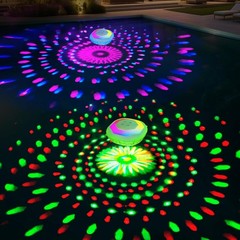 Floating Pool Lights IP68 Waterproof Color Changing Lighting for Pools