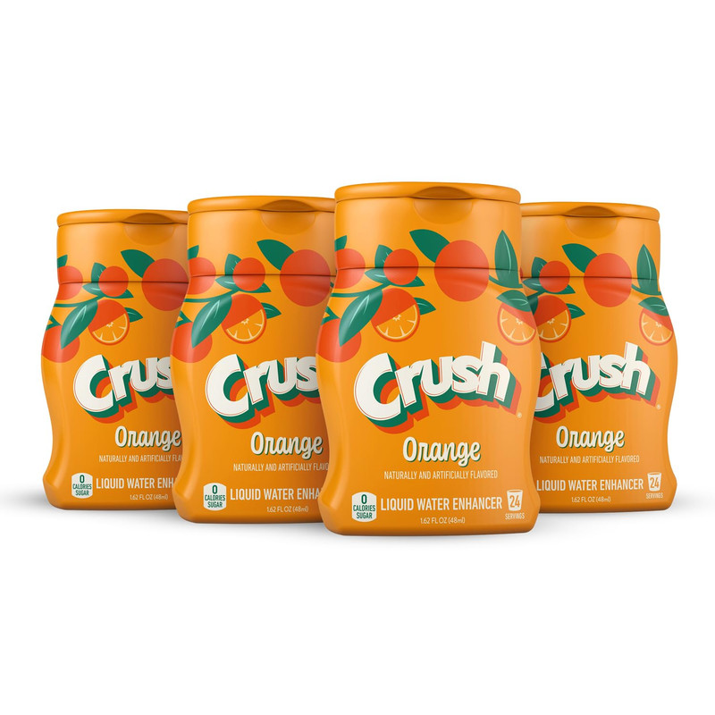 , Orange, Liquid Water Enhancer – New, Better Taste! (4 Bottles, Makes 96 Flavor gallery