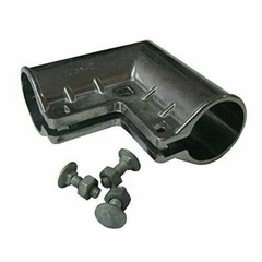 allFENZ Gate Elbow Split, Galvanized, 1-3/8″