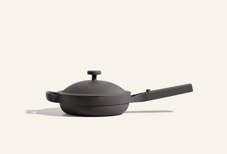 Our Place 8.5" Ceramic Nonstick Mini Always Pan Char-Gris Anthracite 1.2 QT READ gallery