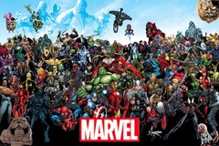 The Marvel Comics Universe – Comic Poster / Print (All Characters)