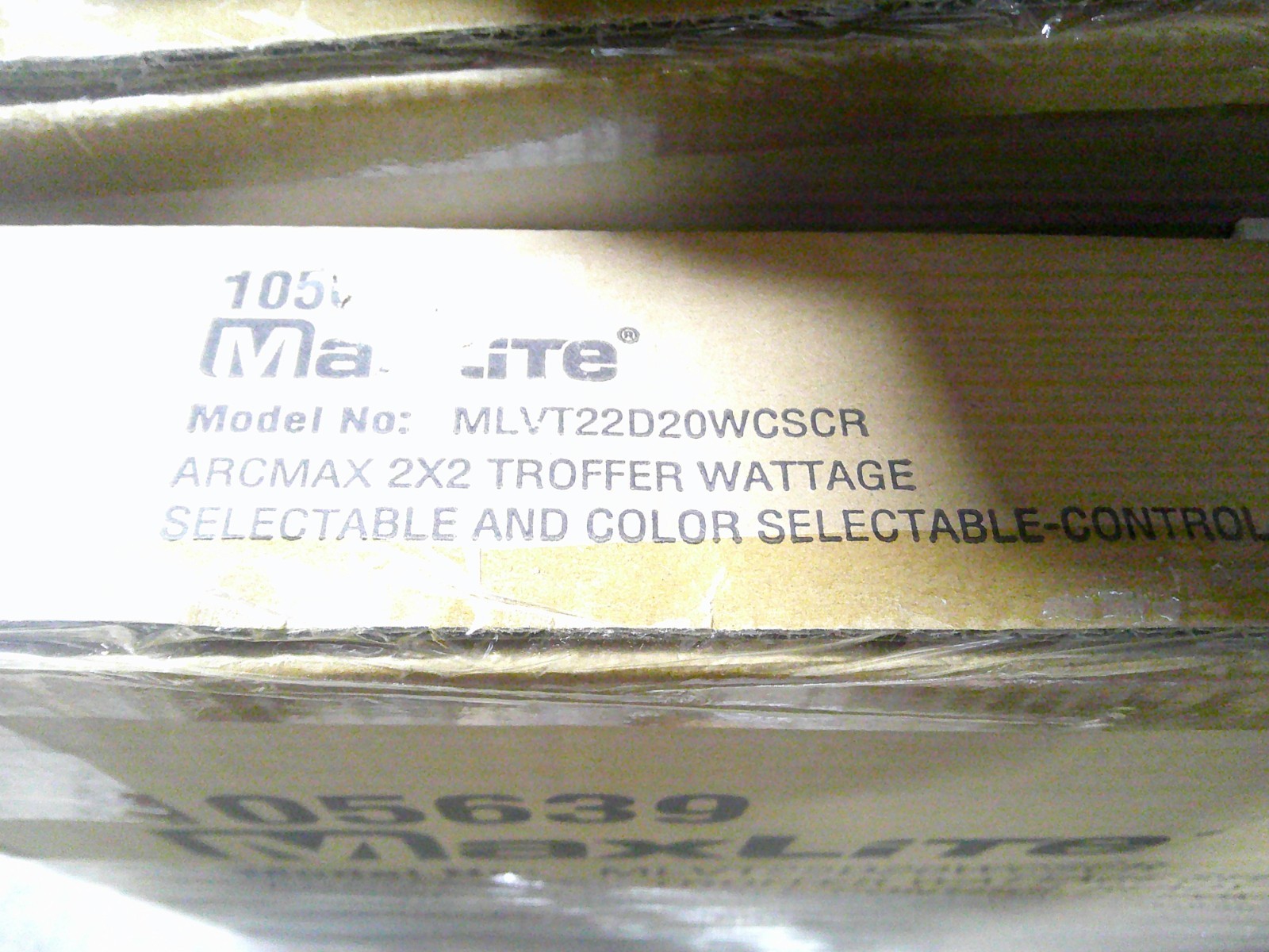 Maxlite MLVT22D20WCSCR ArcMax 2x2 LED TROFFER 20W/30W/40W CCT 3500K/4000K/5000K gallery