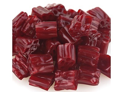 LICORICE - Licorice Bites Cherry Licorice Bites - Select Weight