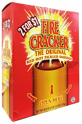 Penrose Fire Cracker Original Red Hot Pickled Sausage Box of 100 gallery