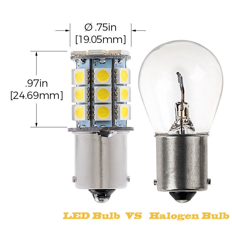 2 1156 LED Bulbs For Deere D110 E100 E110 E120 E130 E140 E150 E160 E170 E180 US gallery