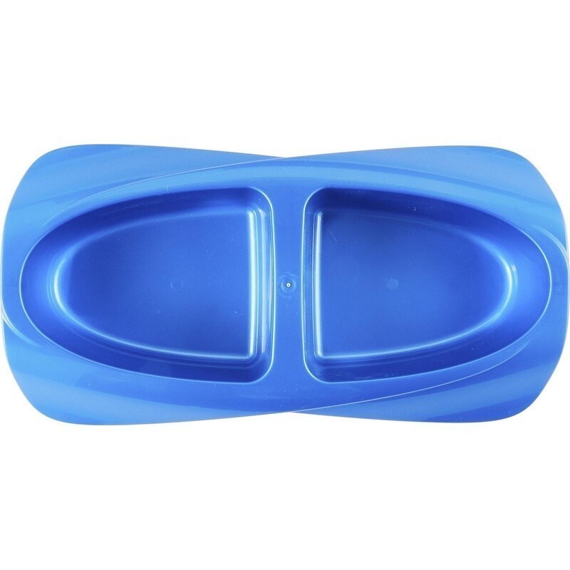Lightweight Double Dish Cats & Small Pets Dry Wet Food Water Feeding Bowl New gallery