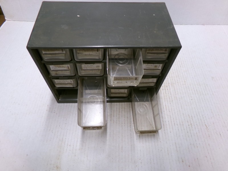16 Drawer Storage Cabinet Bin Organizer Hardware gallery
