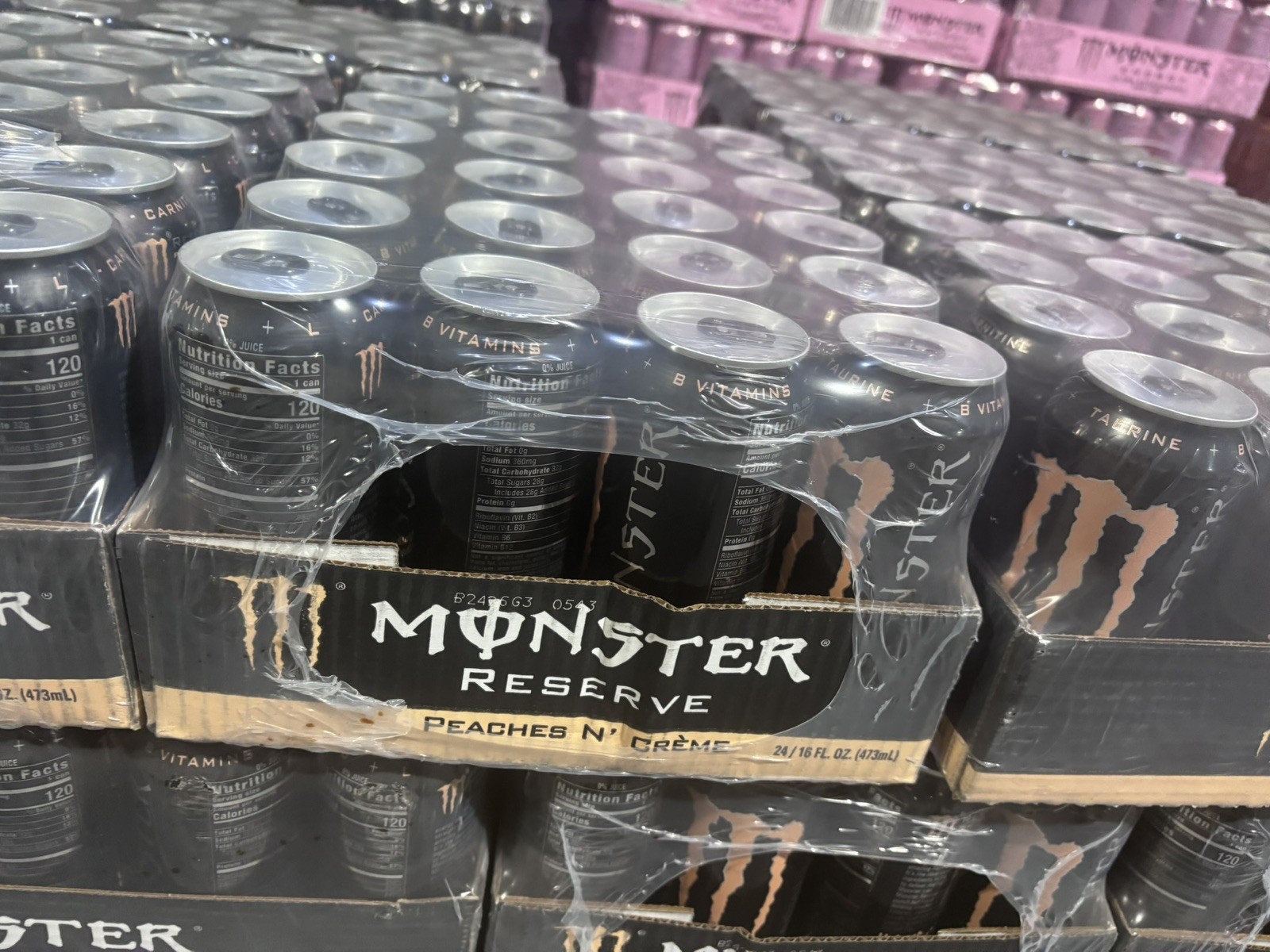Monster Energy Reserve Peaches N’ Creme, 16 Oz. 12 Pack. Discontinued Flavor gallery