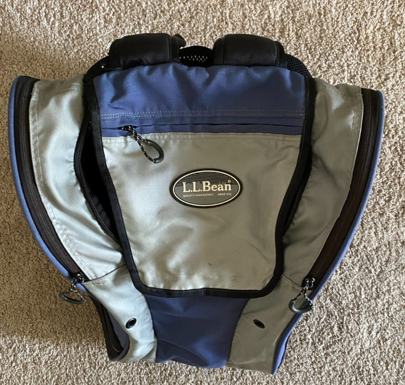 LARGE VINTAGE LL BEAN BACKPACK HIKING PACK 2