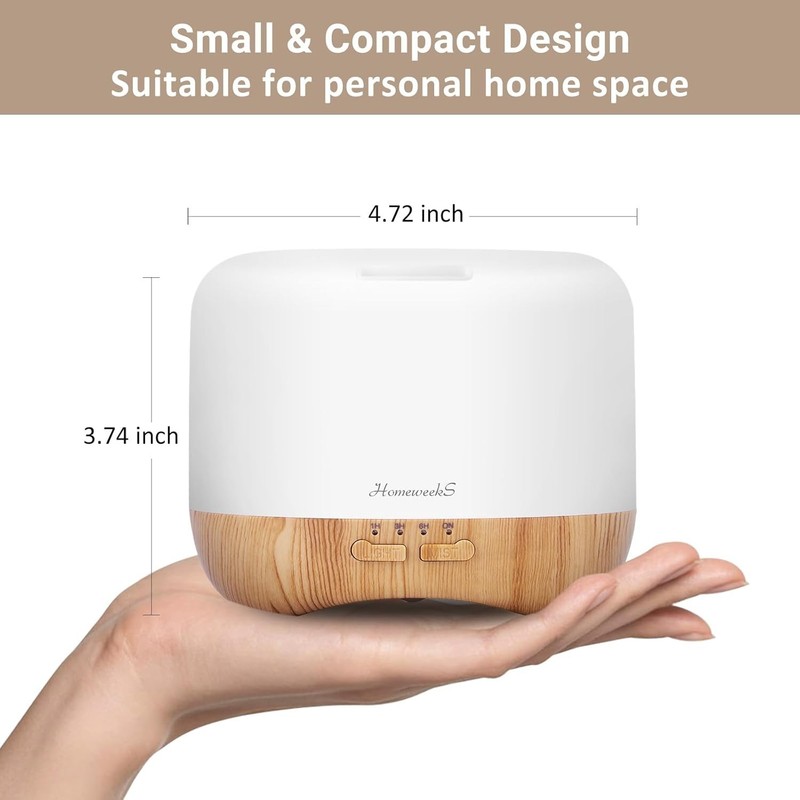 300ml Aroma Diffuser with Timer & LED Light - Perfect for Sleep & Relaxation gallery