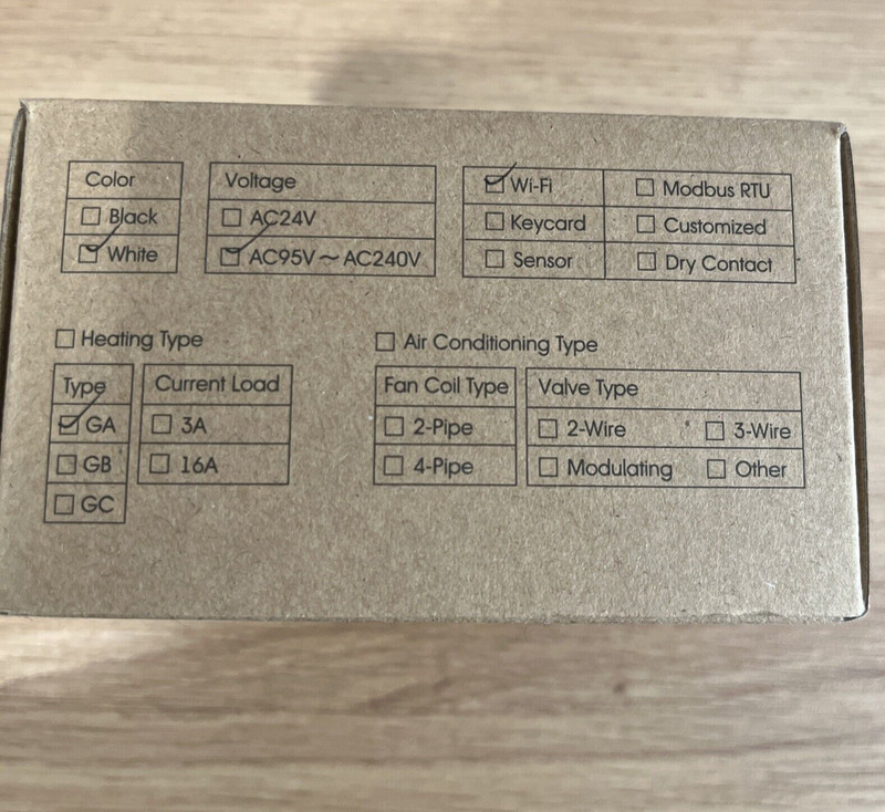 Smart Programmable Thermostat Compatible w Alexa Assistant HomeKit APP Remote.. gallery