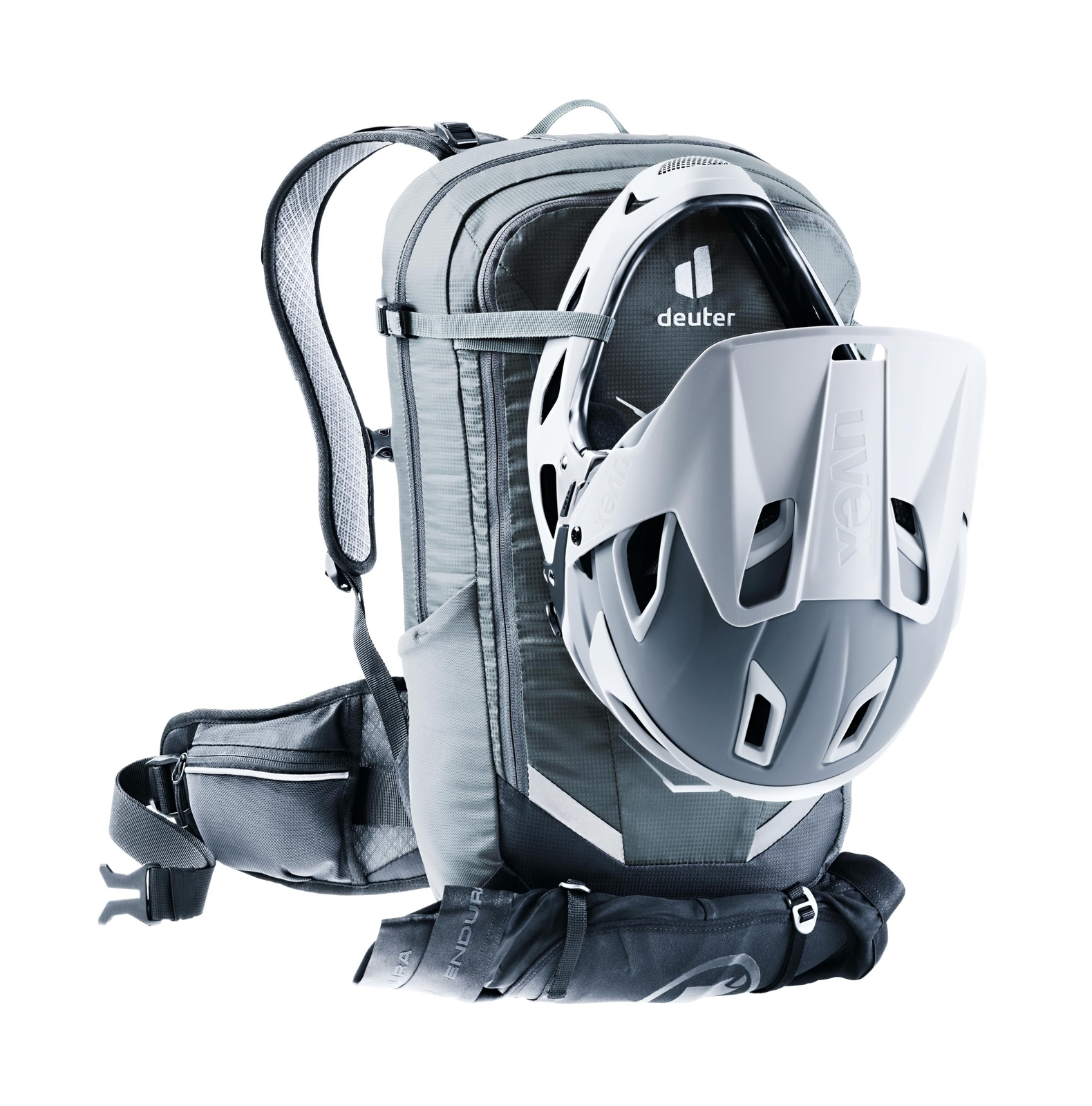Deuter Flyt 14 Mountain Biking Backpack - Graphite-Black 4