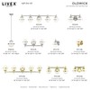 Used Livex Lighting 5711-91 Oldwick - 1 Light Wall Sconce in Modern Style - 5.5 gallery