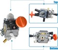FS91R High-Flow Carburetor Kit 4180-120-0615 for Stihl FC91/FS111RX/KM91R/HT102 gallery