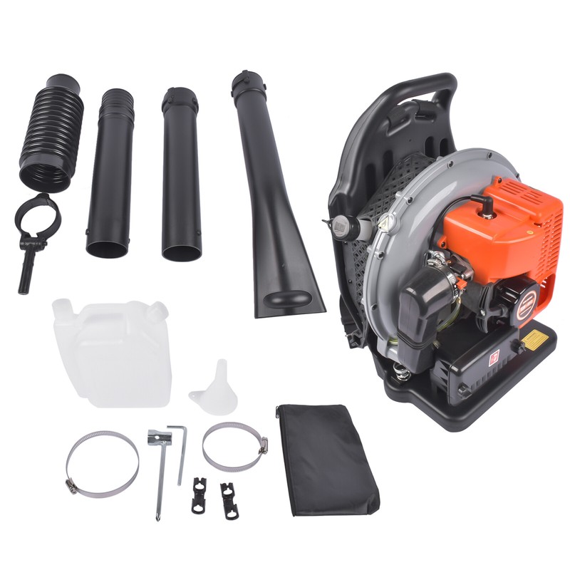 Backpack Leaf Blower Gas Powered Snow Blower 665CFM 63CC 2-Stroke 3HP Commercial gallery