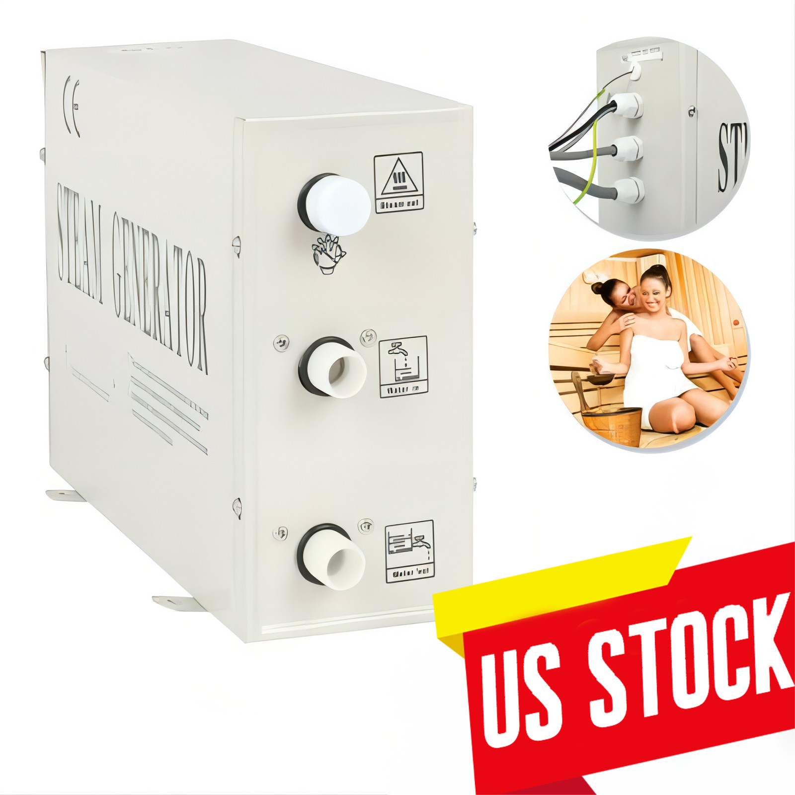3KW Automatic Steam Generator Steam Generator Spa Sauna Bath Home SPA Shower gallery