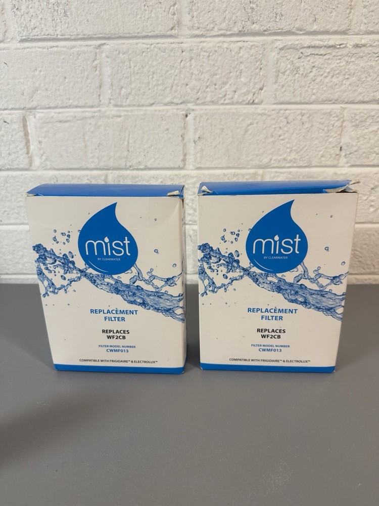 Mist WF2CB Water Filter Replacement for Frigdaire & Electrolux 2 Filters