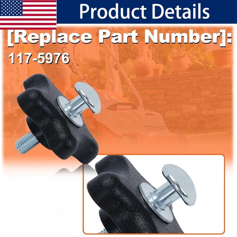 For Toro 117-5976 Replacement Handle Knob Recycler 22in/30in Lawnmower 2 Pack gallery