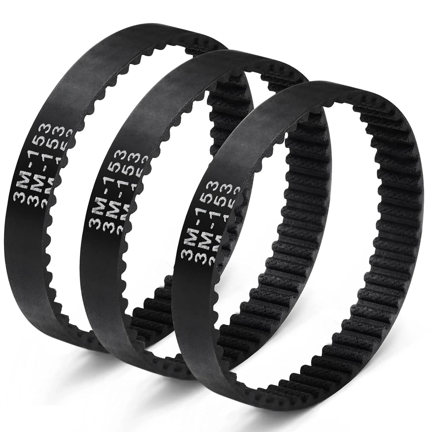 3PCS Soft Front Brush Belt Replacement Part 153-3GT-8 for Shark AZ1002 AZ1000 AX gallery