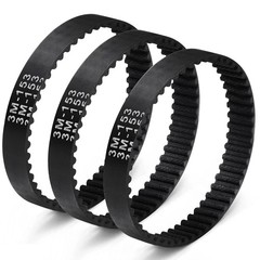 3PCS Soft Front Brush Belt Replacement Part 153-3GT-8 for Shark AZ1002 AZ1000 AX