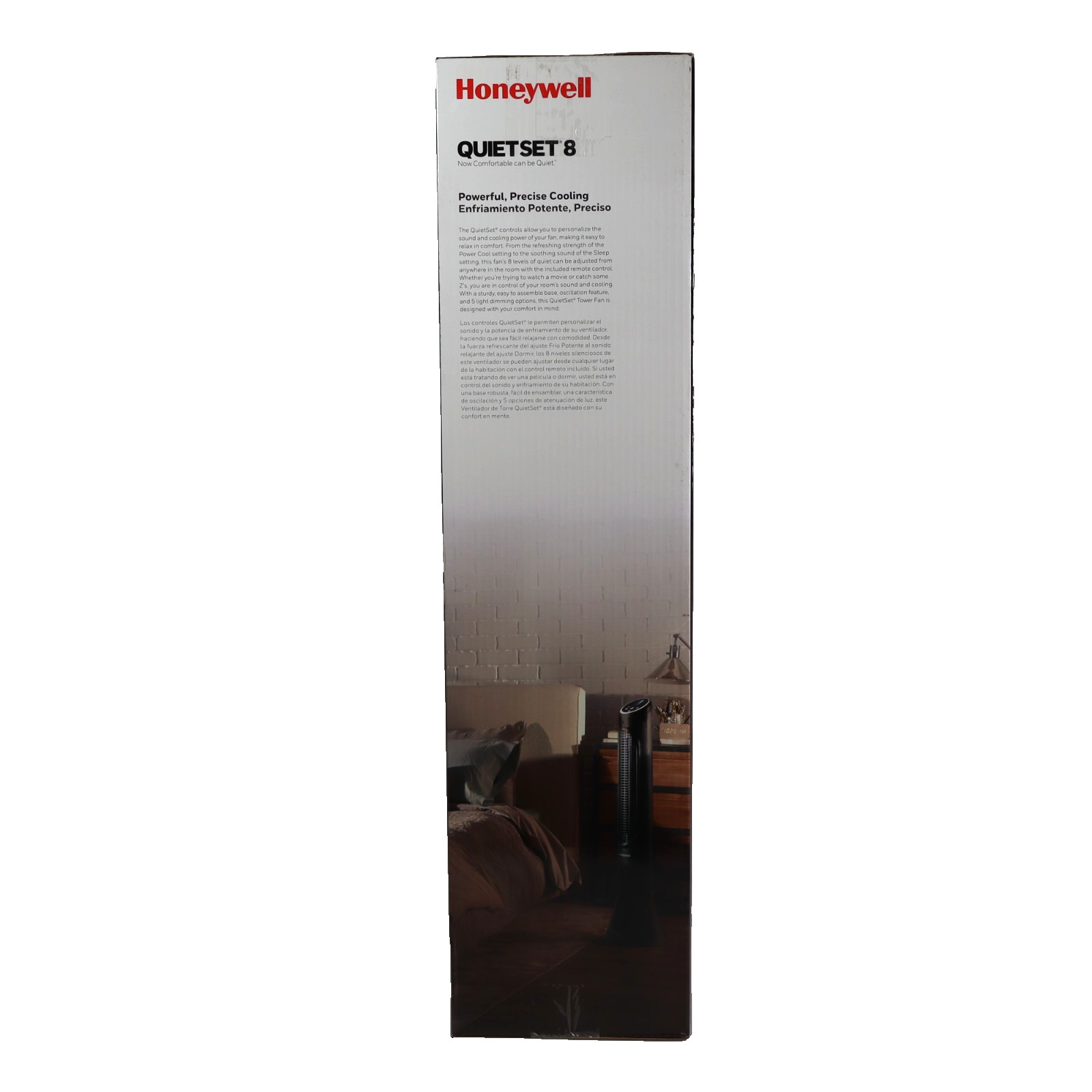 Honeywell 40" Oscillating Tower Fan, 30ft Air Circulation Power, 8 Speed HYF290B gallery