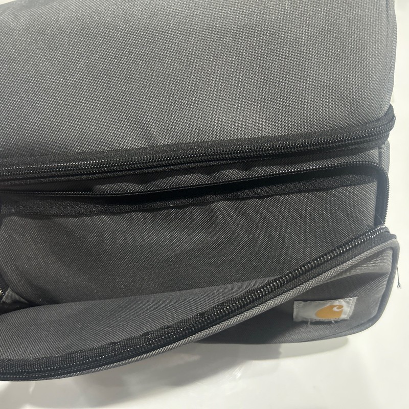 NWT Carhartt Insulated 12 Can Two Compartment Lunch Cooler Bag Defender Gray gallery