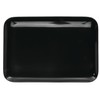 HUBERT® Black Melamine Serving Tray - 11 3/8" L x 8" W gallery