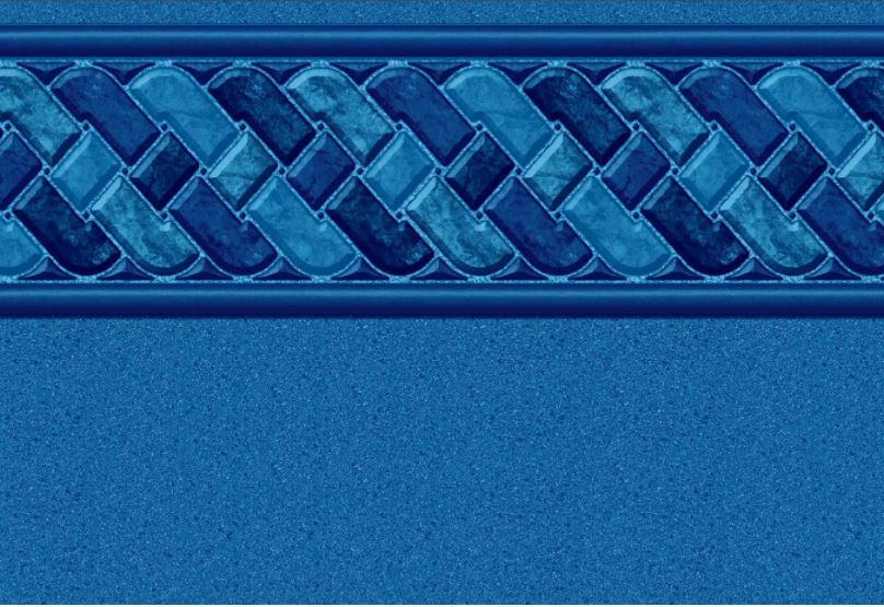 GLI St. Barts 28 Mil In-ground Rectangle Swimming Pool Liner (Choose Size) gallery