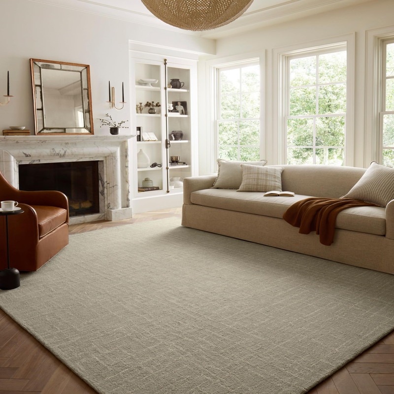 Loloi Chris Loves Julia Polly Collection Pol-06 Spa/Ivory 2-0 X 5-0 Accent Rug gallery